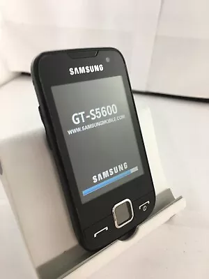 £11.24 • Buy Samsung Galaxy Preston S5600 Orange Network Black Mini Smartphone 2.8  Display 