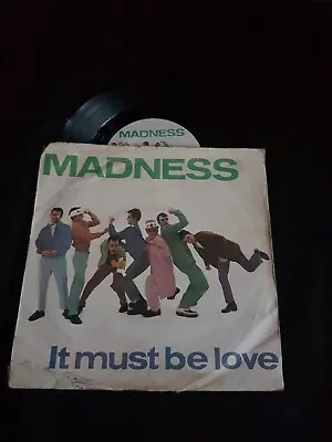 £0.99 • Buy Madness - It Must Be Love    7  Vinyl  Record Single 