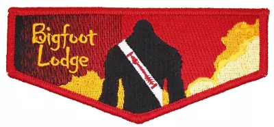 S15 Nimat Bigfoot Lodge 620 Flap Glacier's Edge Council Patch Wisconsin WI OA • $300