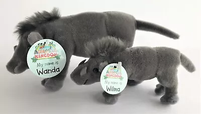 Deagostini My Animal Kingdom Warthog Set Wanda And Wilma With Tags • £6.95