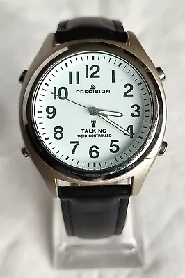 Precision Gentleman's Radio Controlled & Set Talking Quartz Watch-Repair • £14.99