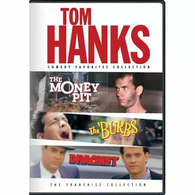 New Tom Hanks Dvd Movie Collection The Money Pit 1986+burbs 1989+dragnet Box Set • $19.99