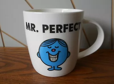 £7.99 • Buy MR PERFECT Mr Men Character Tea/coffee Mug THOIP - SANRIO 2015 Blue/white