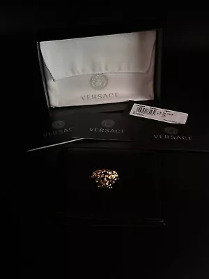 Versace La Medusa Bifold Leather Men's Wallet - Black • $425