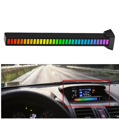 RGB 32 LED Car Sound Control Light Voice Activated Pickup Music Rhythm Light  • $15.20