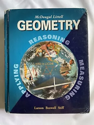 Geometry Grades 9-12 By McDougal Littell High School Math • $9.99