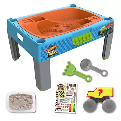 Monster Trucks Splash And Crash Arena Activity Playset Plastic Water Table • $133.32