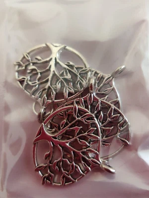 £2 • Buy 4 Pcs Tibetan Silver Tree Of Life Heart Charms Pendant Nature Pagan Wiccan 