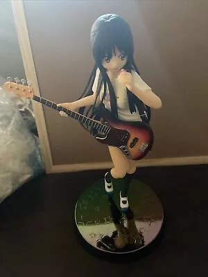 Sega K-ON!!: Mio Akiyama Figure  Lefty Rock'n Roll!!  Missing Microphone No Box • $40