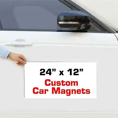 $19.95 • Buy Custom Vehicle Magnets Auto Truck Van Car Signs