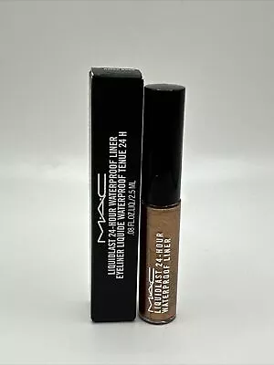 Mac Liquidlast 24-Hour Waterproof Liner Eyeliner NAKED BOND - 0.08 Oz. / 2.5mL • $19.90