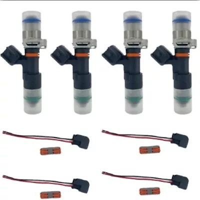 4pcs 800cc 76lb Fuel Injectors Bosch EV14 For Barina RS 1.4L Turbo 2013-2016 • $77.28