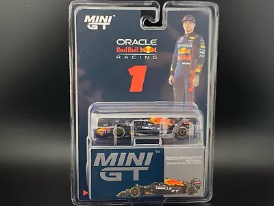 Mini GT Oracle Red Bull Racing RB18 #1 Max V 2022 Monaco GP MGT00550 1/64 • $16.99