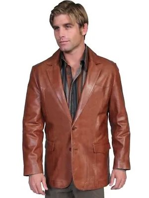 Scully - Men's Genuine Lamb Leather Jacket - Size 42 • $150