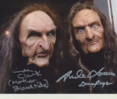 £4.99 • Buy Linda Clark And Amanda Lawrence In Person Signed Photo - Doctor Who - A209