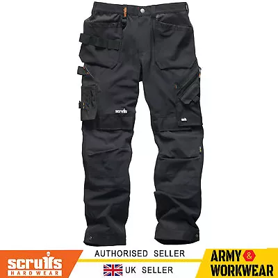 £74.38 • Buy Scruffs Pro Flex Plus Holster Work Trousers Mens Flexible Stretch Slim Fit 