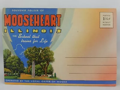 Mooseheart Orphanage Order Of Moose Illinois Postcards And Souvenir Photo Book • $9.86