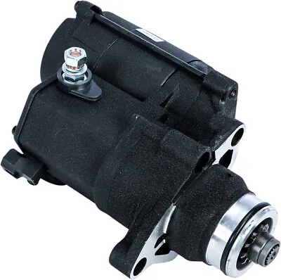 Black High Torque Starter Motor 1.4kW Harley Electra Glide Ultra Classic 07-16 • $279.37