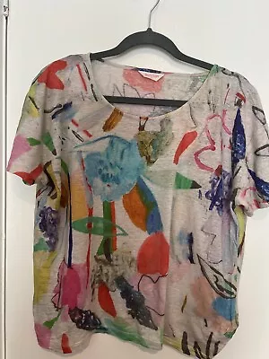 Gorman Linen Top Size 12 • $21