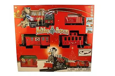 Holiday Express Musical Battery Operated Train Set Toy Game For Kids • £39.12