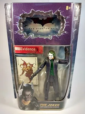 Heath Ledger The Joker Figure 6  The Dark Knight Batman Movie Masters NIB • $29.50