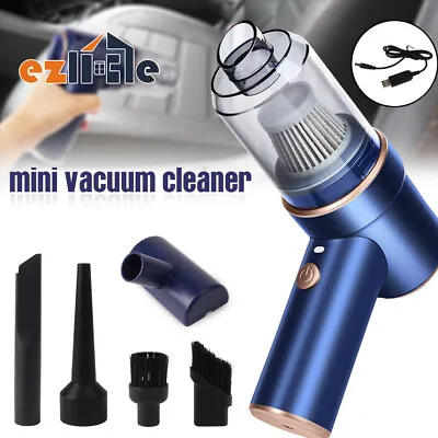 42000RPM Mini Air Duster Handheld Cordless Vacuum Cleaner Home Car Dust Blower • $32.99