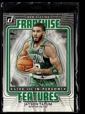 2020-21 Donruss #2 Jayson Tatum Franchise Features Boston Celtics • £3