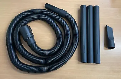 Vacmaster Wet/dry Vacuum Corrugated Hose X3 Extension Poles & Crevice Nozzle. • £17.99