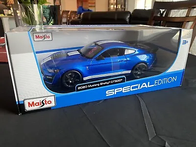 Maisto Mustang Shelby GT500 2020 1/18 Scale Diecast Model Car Special Edition • $25