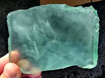 Rawk11: Rare 100% Natural Green Mayan Obsidian Slab-from Chiapas Mexico! • $4.99