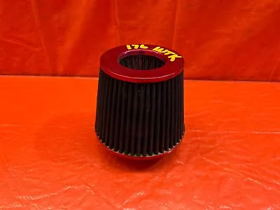 02-05 Honda Civic Si Ep3 Hatchback - K20a3 - Unknown Brand Red Air Intake Filter • $19.95