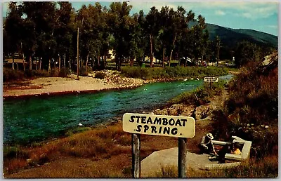 POSTCARD Steamboat Springs Colorado River Scene A18 • $9.95