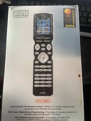 Universal Remote Control MX-980 No Charger In Box • $50