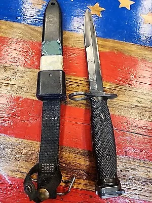 US Military Vietnam Era M7 Bayonet (BOC) And Scabbard (M10) 3065 • $90