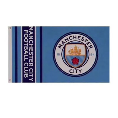 Manchester City Flag - Football Championship / Premiership Gift • £14.50