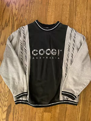 Vintage Coogi Sport Pullover Sweatshirt Medium Made In Australia • $75