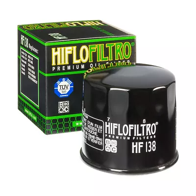 HiFlo Oil Filter HF138 For Suzuki VS800 GL-NPRSTVWXYK1-K9 Intruder • $11.70
