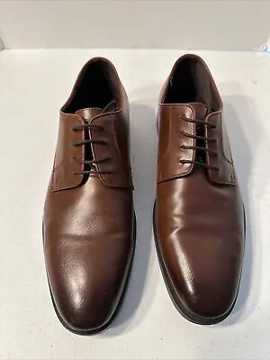 H&M Shoes Mens Oxfords Brown Shoes Casual Dress Size EUR 44  US 10 • $24.99