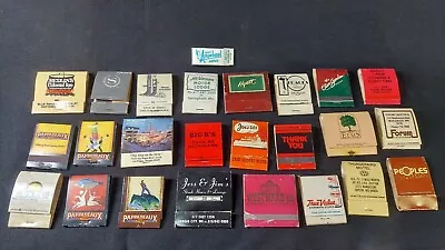 Lot Of 25 Vintage Matchbooks Matches Lot 25 • $6