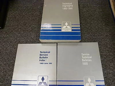 1986 Mitsubishi Montero Service Repair Technical Bulletin Manual Sport 4WD 2.6L • $46.90