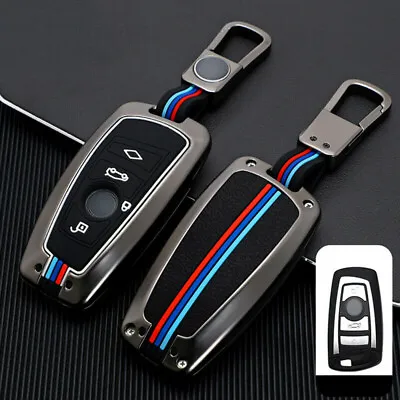 $21.99 • Buy Alloy Car Key Protector Case Cover Holder For BMW 1 2 3 5 6 7 Series F30 F10 M5