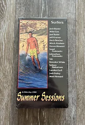 New Summer Sessions Sup Vintage Surfing Golf Surfboard Surf Longboard Vhs Video • $59.99