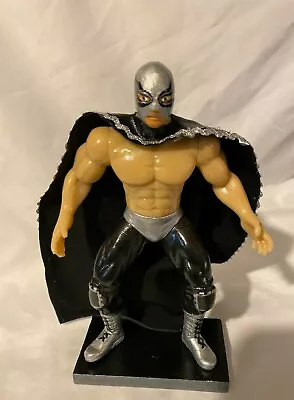 Angel Azteca  Wrestler 7 In Action Figure Mexican Luchador Toys HANDMADE PAINTED • $23.99