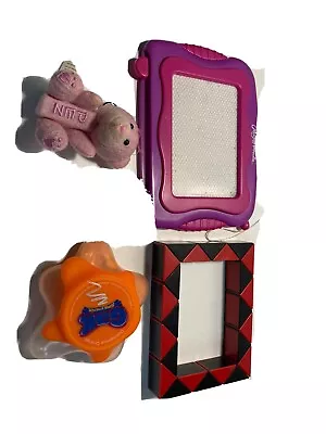 Set Of 4 Toys- Magna Doodle Pez Bear Key Chain Gak Wacky Fold-up Toy-Puzzle • $11.29