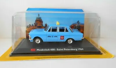 Die Cast Moskvitch 408 - Saint Petersburg 1964 Centauria Taxi Collection • $11.43