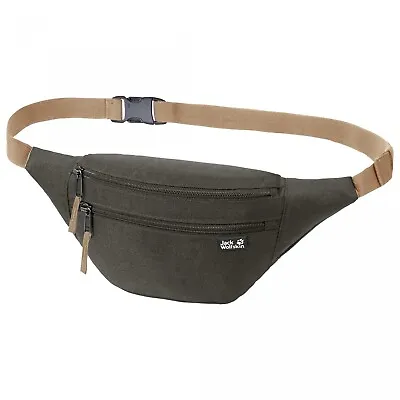 Jack Wolfskin Hokus Pocus Bumbag Waist Bag Black Unisex New (c) • £14.95