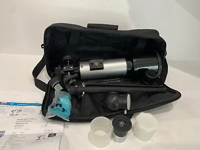 Meade Compact Refractor Telescope Model 60 AZ-T W/Case And Accessories • $48