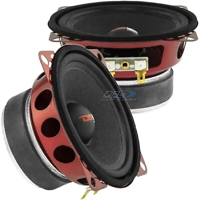 2x DS18 PRO-X4M 4″ Midrange Car Door Speakers 200W 8 Ohm Midhigh Loudspeakers • $60.04