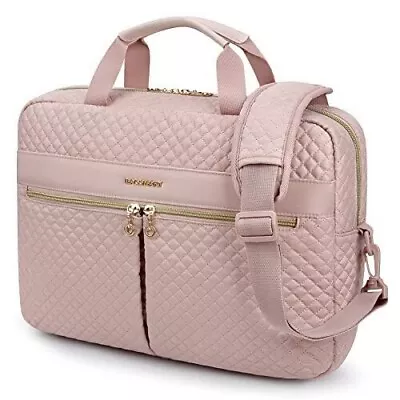 Bagsmart Laptop Bag 15.6 Inch Briefcase For Women Large Laptop Case Computer • £35