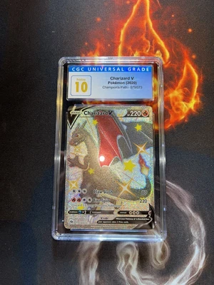 $949.99 • Buy 🔥CGC 10 Pristine🔥Charizard V 079/073 Champions Path💎Better PSA 10 / BGS 10💎